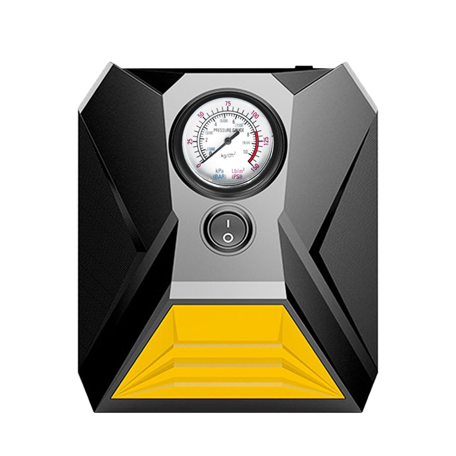 Portable air compressor for car tire inflation Portable air compressor for car tire inflation